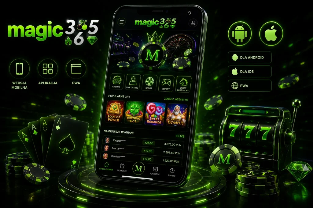 Aplikacja mobilna Magic 365