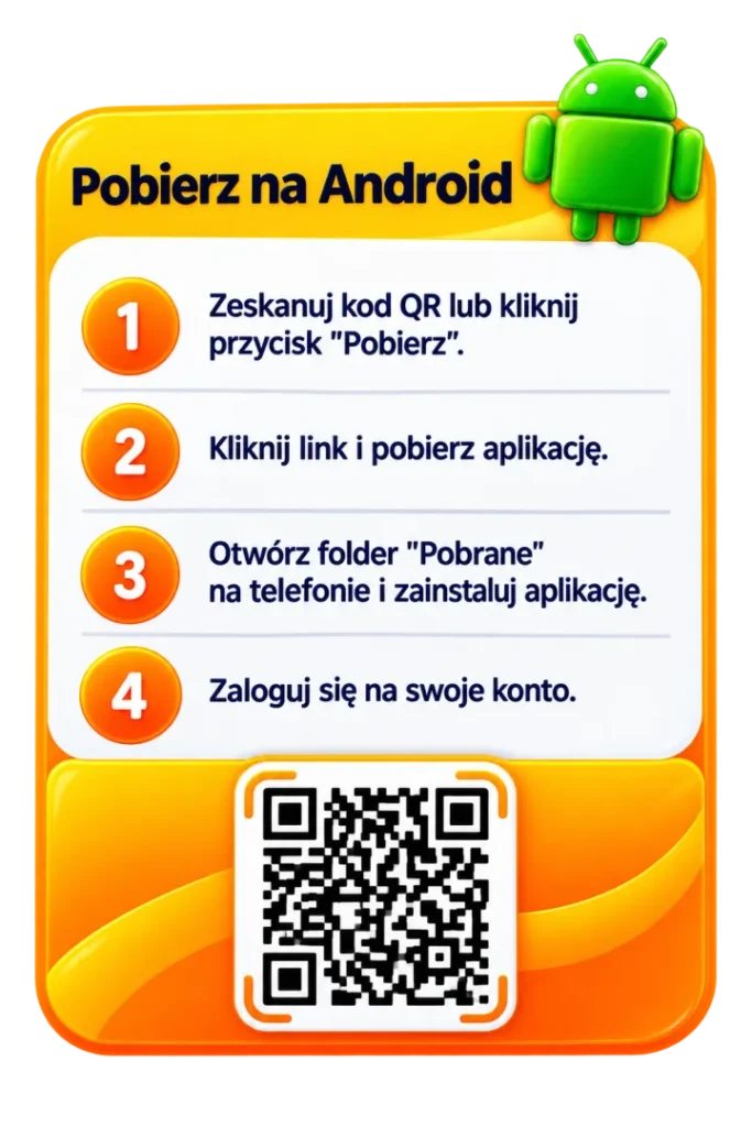 Pobierz aplikację Android