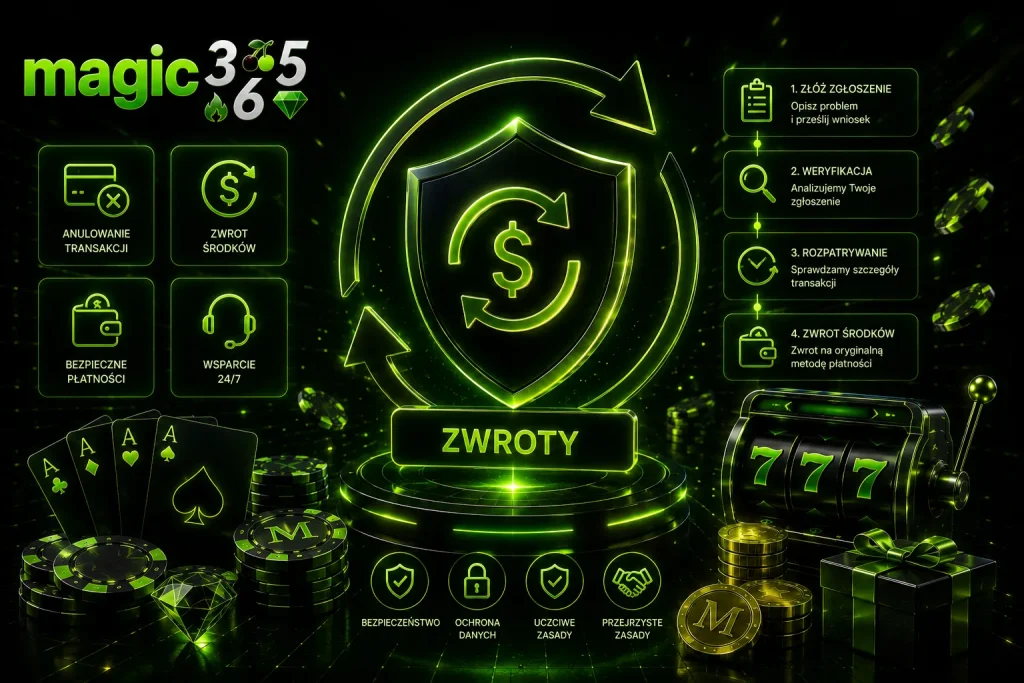 Polityka zwrotów Magic 365